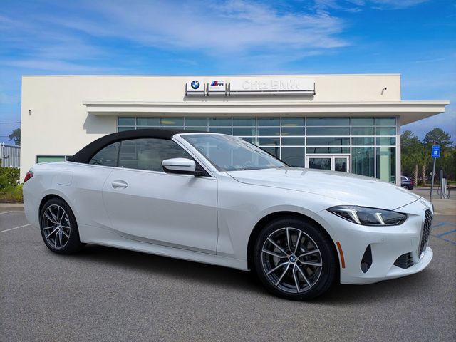 Mineral White Metallic 2027 BMW 4 Series Convertible Rear-Wheel Drive 8-Speed Automatic