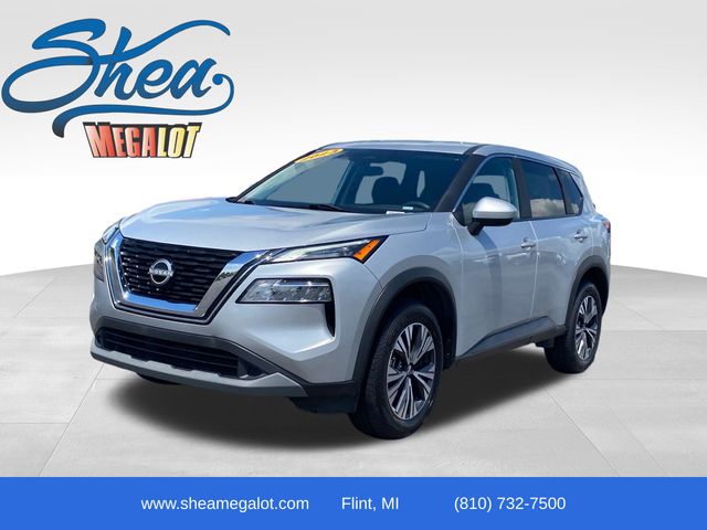 Brilliant Silver Metallic 2023 Nissan Rogue SUV / Crossover Front-Wheel Drive Continuously Variable Transmission