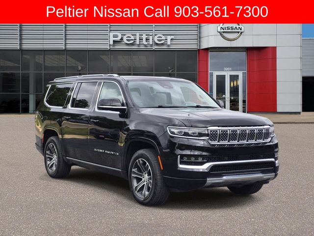 Diamond Black Crystal Pearlcoat 2023 Jeep Grand Wagoneer L 4WD SUV / Crossover Four-Wheel Drive 8-Speed Automatic