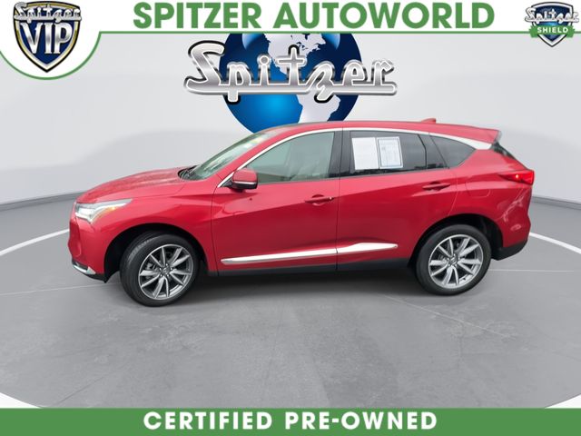 2023 Acura RDX Technology Package Red at Rochrich Mazda