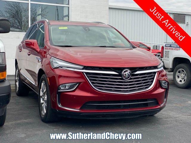 Cherry Red Tintcoat 2023 Buick Enclave Premium AWD SUV / Crossover Four-Wheel Drive 9-Speed Automatic