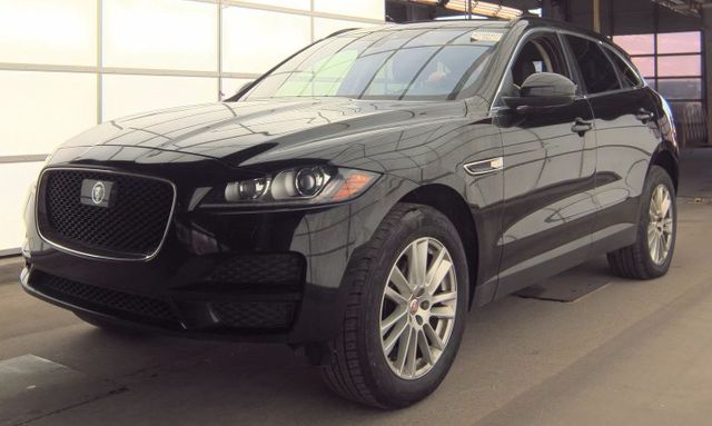 Black 2019 Jaguar F-PACE 25t Prestige AWD SUV / Crossover All-Wheel Drive 8-Speed Automatic