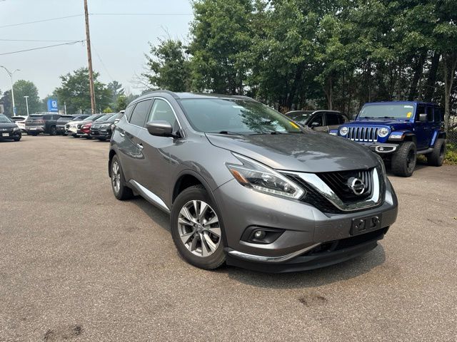 Gray (Magnetic Black Metallic) 2018 Nissan Murano SUV / Crossover All-Wheel Drive Continuously Variable Transmission