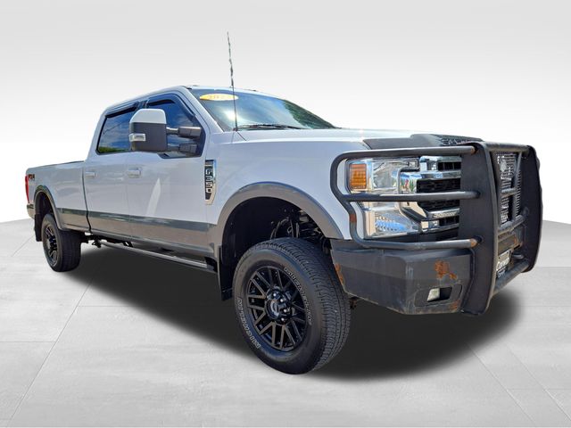 White 2022 Ford F-350 Super Duty Pickup Truck Four-Wheel Drive Automatic