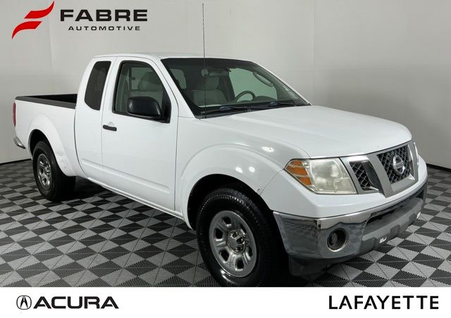 White (Fresh Powder) 2010 Nissan Frontier Pickup Truck 4X2 5-Speed Automatic Overdrive