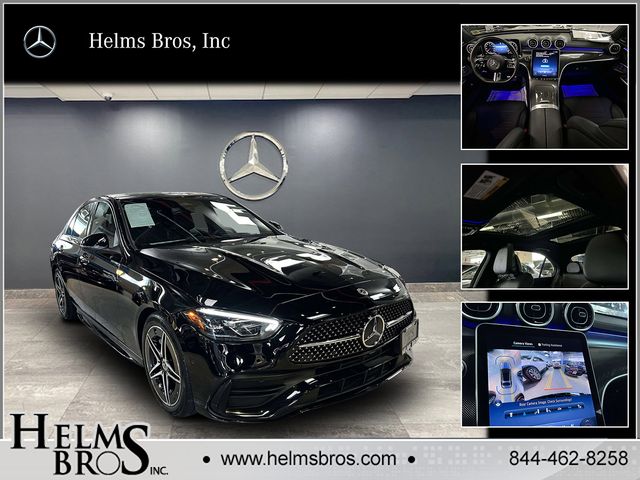 used 2024 Mercedes-Benz C-Class car, priced at $40,991