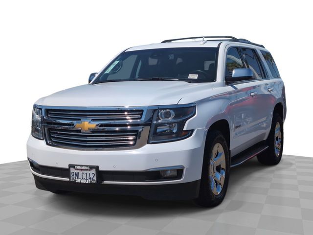Summit White 2019 Chevrolet Tahoe Premier 4WD SUV / Crossover Four-Wheel Drive 6-Speed Automatic Overdrive