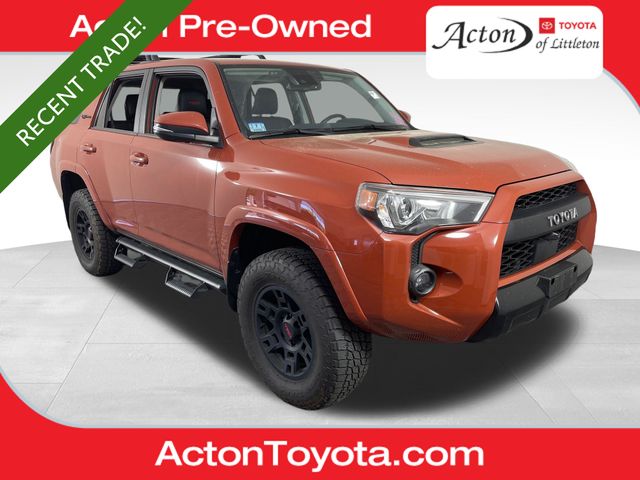 Orange 2024 Toyota 4Runner TRD Pro 4WD SUV / Crossover Four-Wheel Drive 5-Speed Automatic