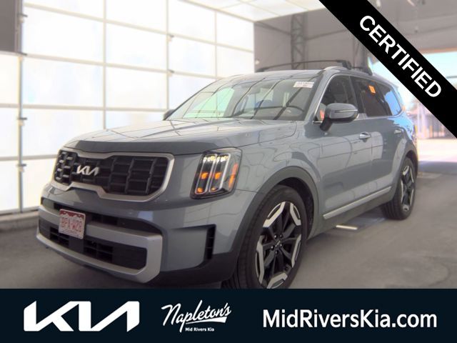 Everlasting Silver 2025 Kia Telluride SUV / Crossover All-Wheel Drive 8-Speed Automatic