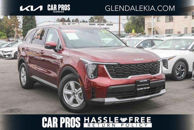 Dawning Red 2025 Kia Sorento SUV / Crossover Front-Wheel Drive 8-Speed Automatic