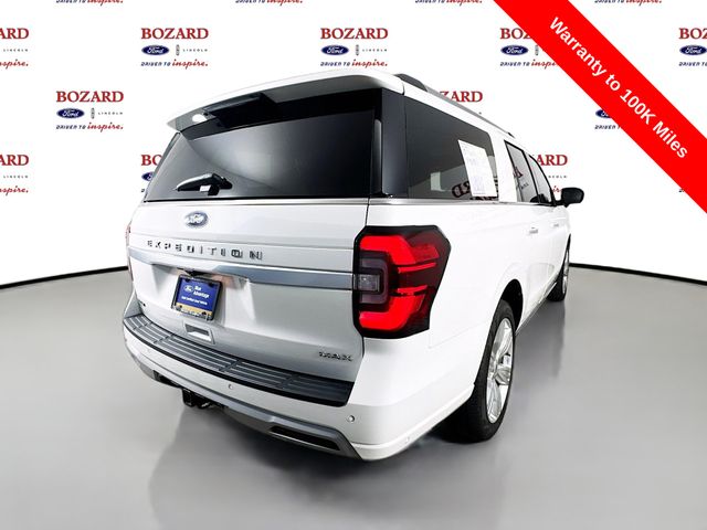 2024 White Metallic Ford Expedition Max Platinum 4X4 SUV