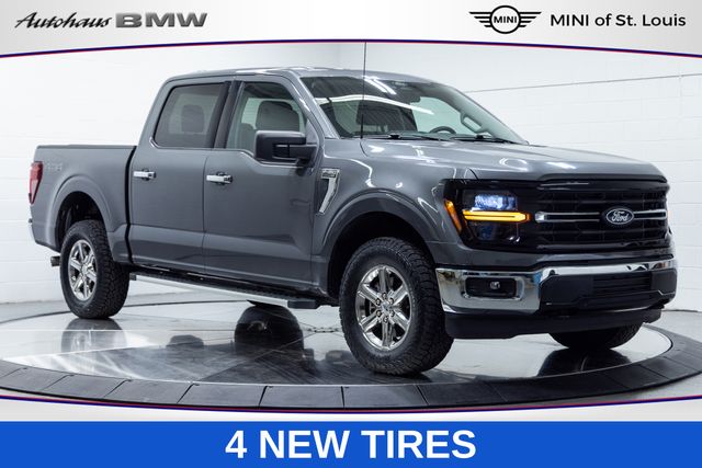 Gray Metallic 2025 Ford F-150 Pickup Truck Four-Wheel Drive Automatic