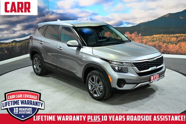 Steel Gray 2023 Kia Seltos LX AWD SUV / Crossover All-Wheel Drive Continuously Variable Transmission