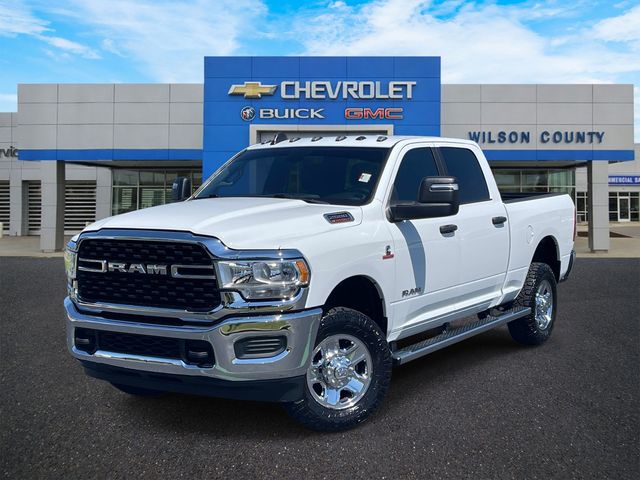 Bright White Clearcoat 2024 RAM 2500 Pickup Truck Four-Wheel Drive 6-Speed Automatic
