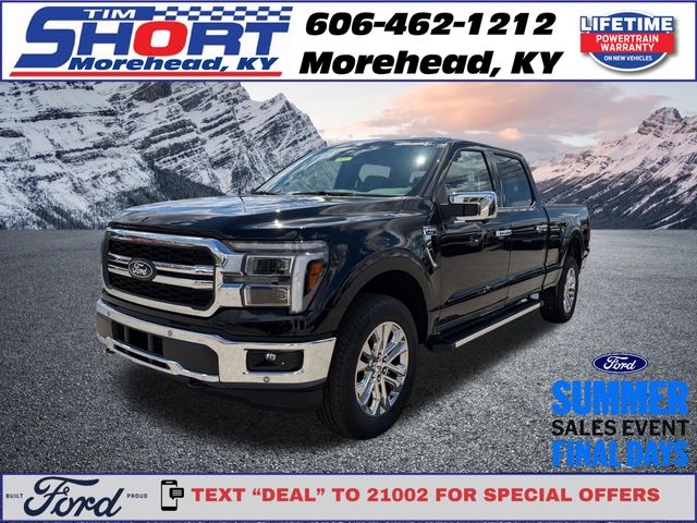 Agate Black Metallic 2026 Ford F-150 Pickup Truck Four-Wheel Drive Automatic