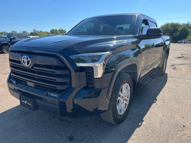 Midnight Black Metallic 2024 Toyota Tundra Pickup Truck Four-Wheel Drive Automatic