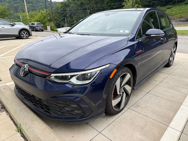 2023 Volkswagen Golf GTI 2.0T SE Blue at Bob Ruth Ford
