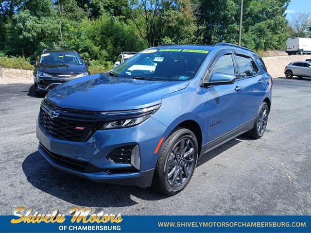 Lakeshore Blue Metallic 2024 Chevrolet Equinox SUV / Crossover Four-Wheel Drive 6-Speed Automatic Overdrive