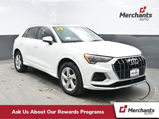 White 2020 Audi Q3 quattro Premium 45 TFSI SUV / Crossover All-Wheel Drive 8-Speed Automatic