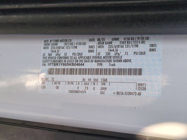 Used 2025 White Ford Base image 32