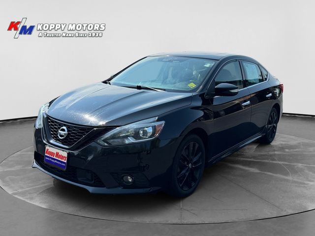 2018 Nissan Sentra SR - Super Black exterior view 1
