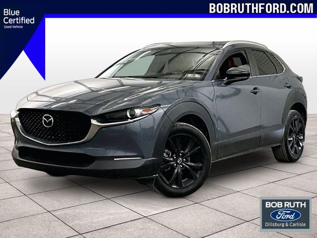 2023 Mazda CX-30 2.5 S Carbon Edition Gray at South Hills Kia