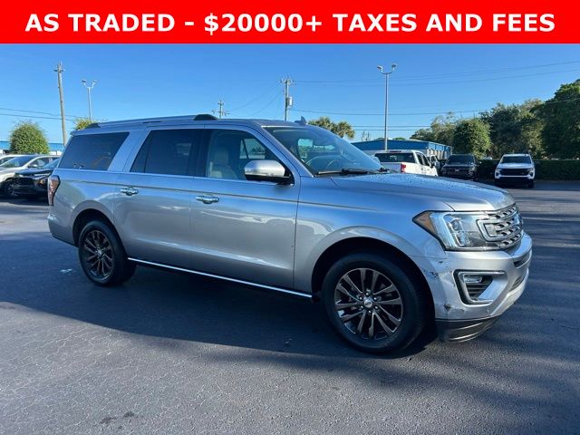 Silver Metallic 2020 Ford Expedition MAX Limited RWD SUV / Crossover 4X2 Automatic