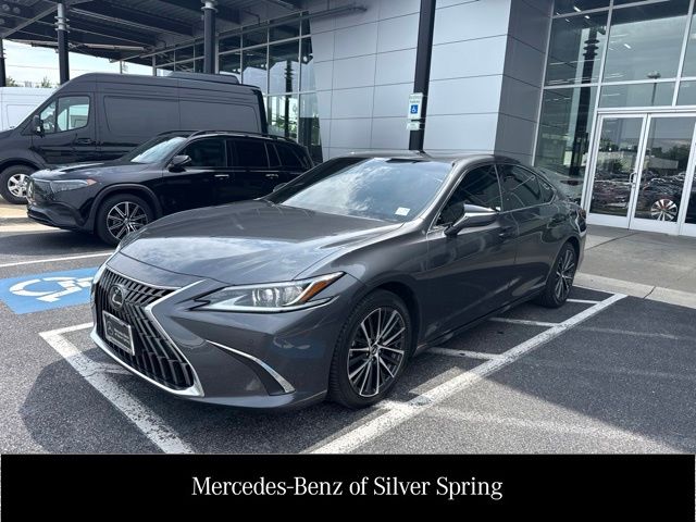 Cloudburst Gray 2022 Lexus ES Sedan Front-Wheel Drive 8-Speed Automatic