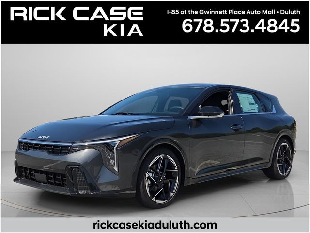 Gray 2026 Kia K4 Hatchback Hatchback Front-Wheel Drive Continuously Variable Transmission