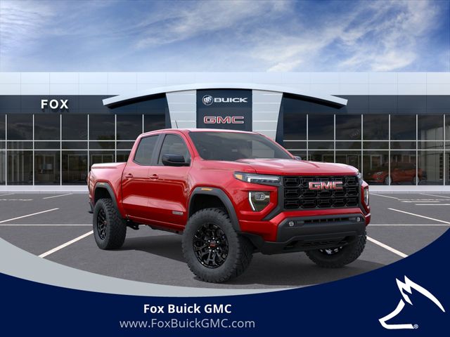 Volcanic Red Tintcoat 2026 GMC Canyon Elevation Crew Cab 4WD Pickup Truck Four-Wheel Drive 8-Speed Automatic