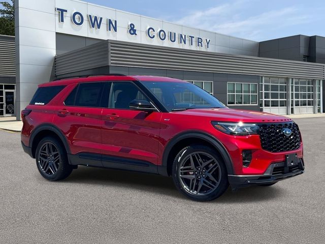 Rapid Red Metallic Tinted Clearcoat 2026 Ford Explorer SUV / Crossover Rear-Wheel Drive Automatic