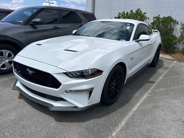 Oxford White 2020 Ford Mustang Coupe Rear-Wheel Drive Automatic