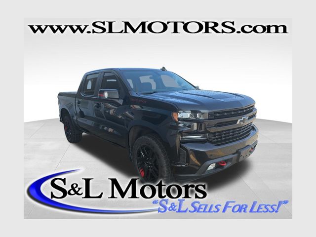 Black 2021 Chevrolet Silverado 1500 Pickup Truck Four-Wheel Drive 8-Speed Automatic