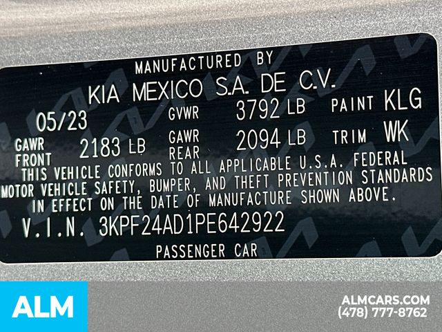 Used 2023 Gray Kia LXS image 35