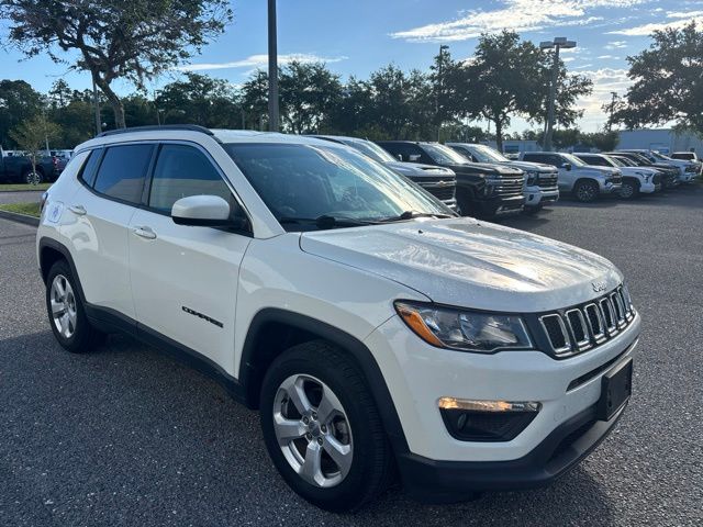 White Clearcoat 2019 Jeep Compass SUV / Crossover Front-Wheel Drive 6-Speed Automatic