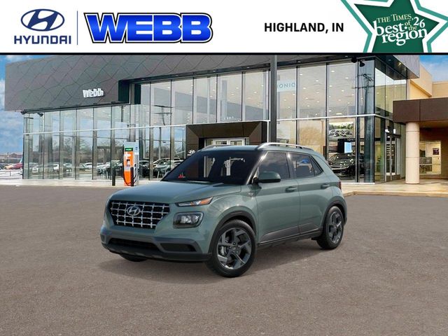 Mirage Green 2026 Hyundai Venue SUV / Crossover Front-Wheel Drive Continuously Variable Transmission
