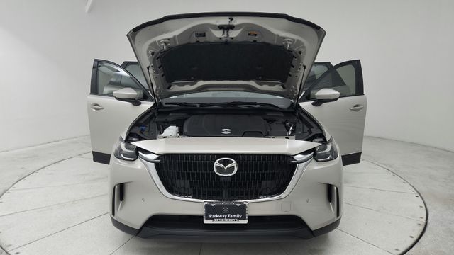 2025 Mazda CX-90 3.3 Turbo Preferred Silver at Baytown Hyundai