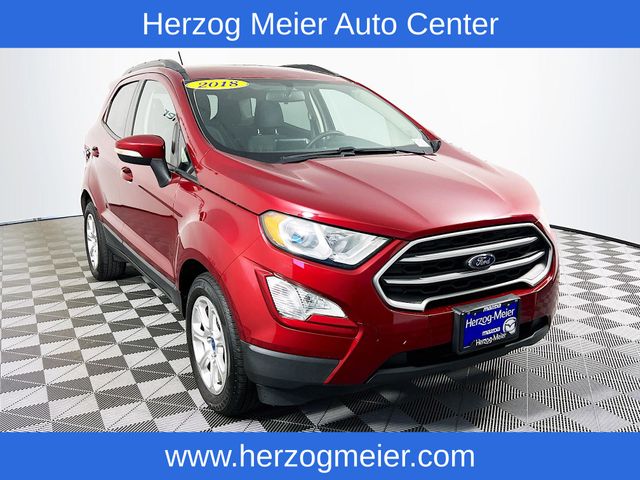Ruby Red Metallic 2018 Ford EcoSport SUV / Crossover Front-Wheel Drive 6-Speed Automatic