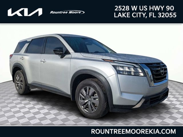 Brilliant Silver Metallic 2025 Nissan Pathfinder SUV / Crossover Front-Wheel Drive 9-Speed Automatic