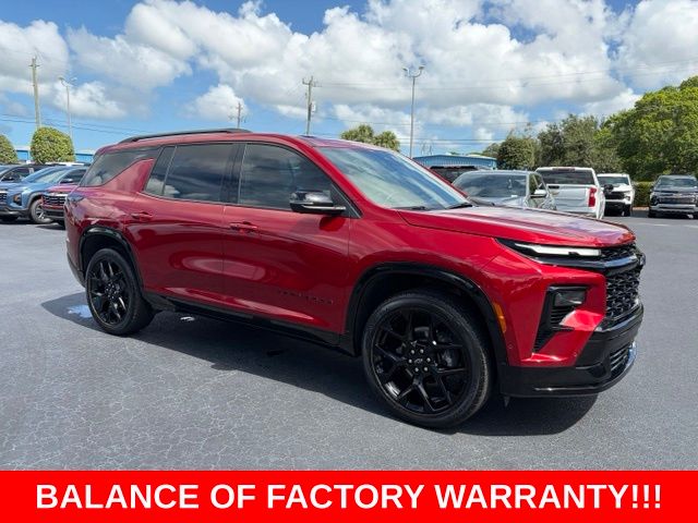 Radiant Red 2024 Chevrolet Traverse SUV / Crossover Front-Wheel Drive 8-Speed Automatic