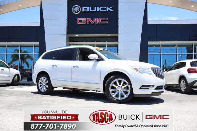Summit White 2017 Buick Enclave SUV / Crossover Front-Wheel Drive 6-Speed Automatic Overdrive