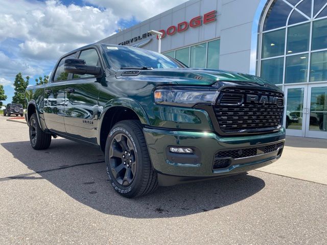2026 Ram 1500 Big Horn/Lone Star - Serrano Green Metallic exterior view 3