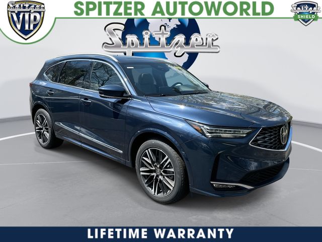 2026 Acura MDX Advance Package Blue at Spitzer Acura