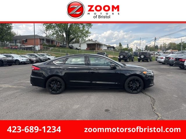 Black 2019 Ford Fusion SEL Sedan Front-Wheel Drive 6-Speed Automatic