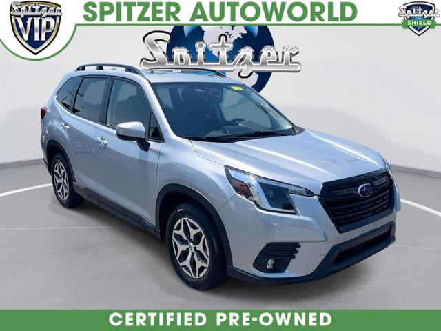 Ice Silver Metallic 2024 Subaru Forester SUV / Crossover All-Wheel Drive Continuously Variable Transmission