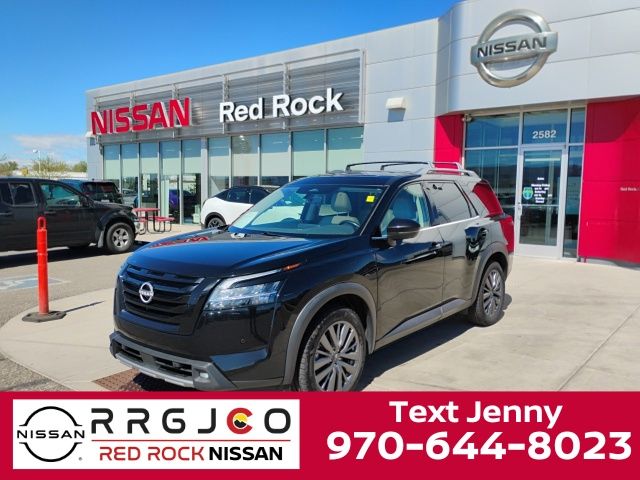 Super Black 2023 Nissan Pathfinder SL 4WD SUV / Crossover All-Wheel Drive 9-Speed Automatic