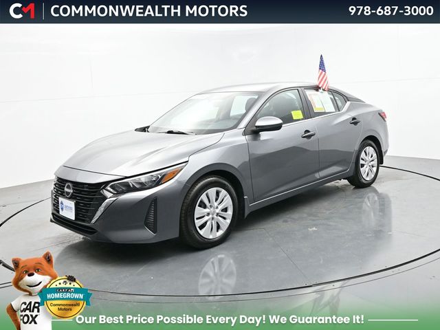 Gray (Gun Metallic) 2025 Nissan Sentra Sedan Front-Wheel Drive Continuously Variable Transmission