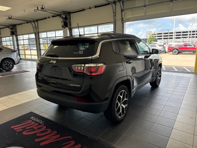 2025 Jeep Compass Limited Black at Baytown Hyundai