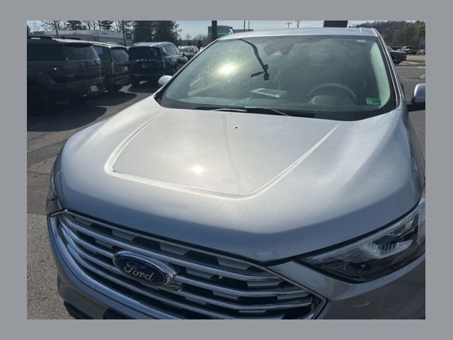 Silver Metallic 2022 Ford Edge SEL AWD SUV / Crossover All-Wheel Drive 8-Speed Automatic