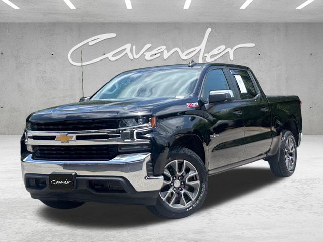 Black 2021 Chevrolet Silverado 1500 Pickup Truck Four-Wheel Drive 8-Speed Automatic